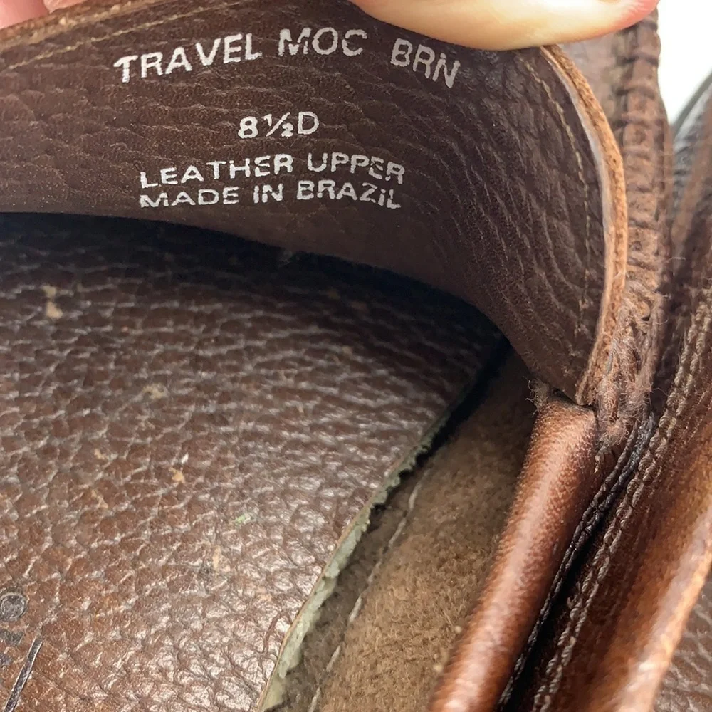 Giorgio Brutini Travel Moc Brown Sz 8.5D. MS1360D - Picture 7 of 9